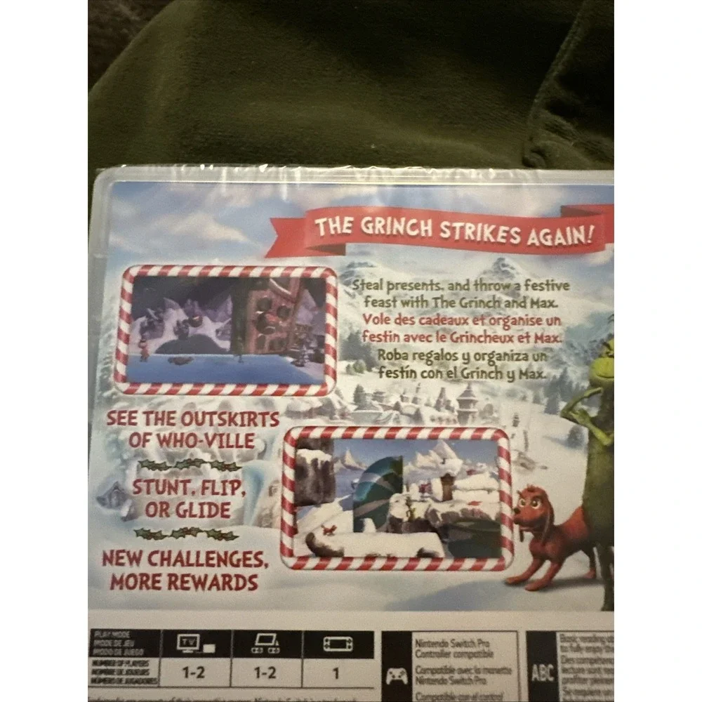 The Grinch Christmas Adventures Nintendo Switch Merry & Mischievous HAC P A8NYB